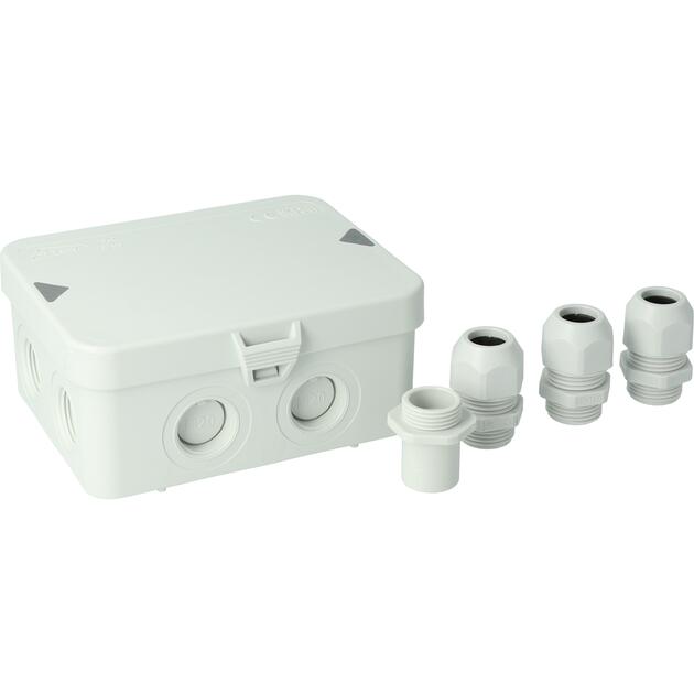 Junction box AK2-IP65 M20 with cable glands