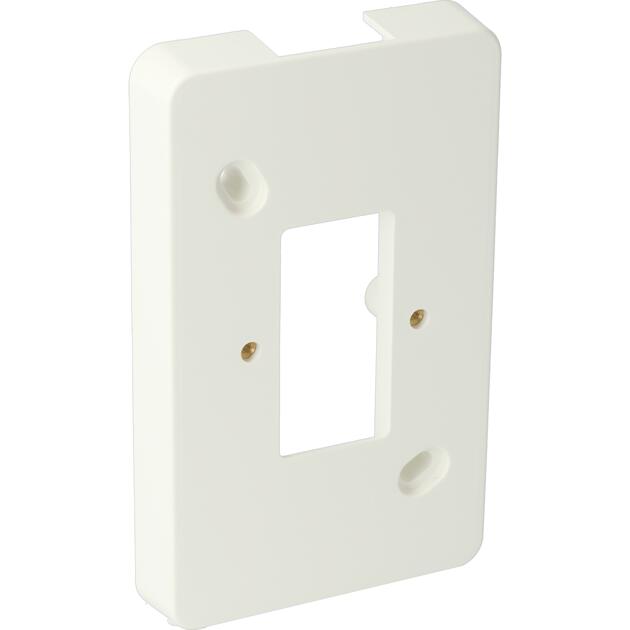 MZ25 Mounting plate white (RAL 9010)