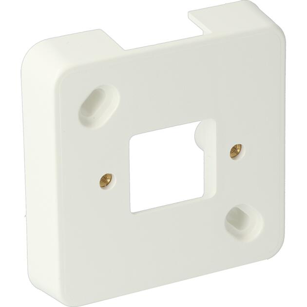 ME25 Mounting plate white (RAL 9010)
