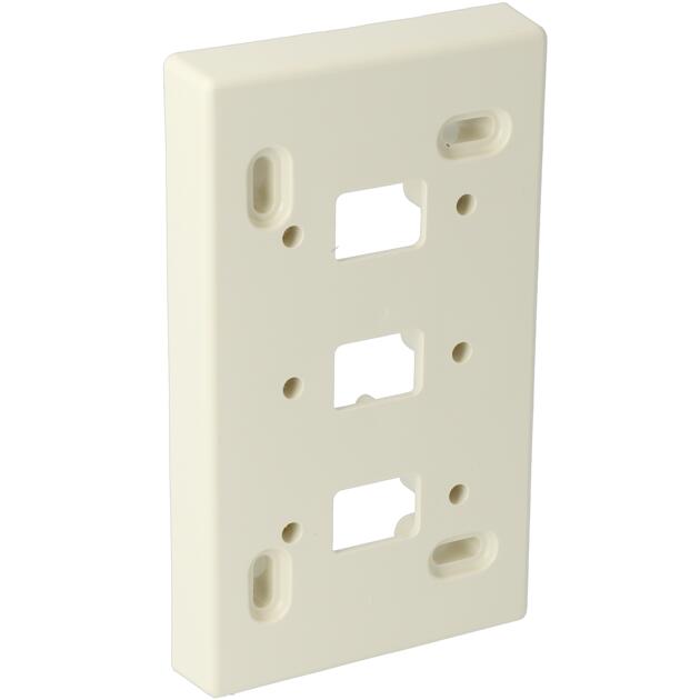 MS25 Mounting plate cream (RAL 1013)