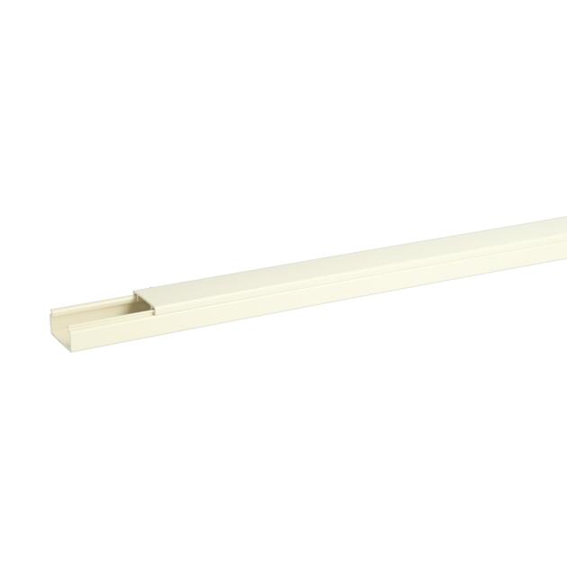 Preview: F25 Trunking base + cover, 2 m., LSZH cream (RAL 1013)