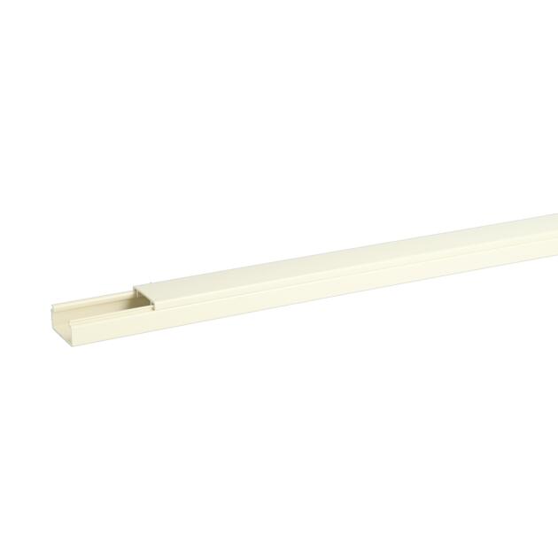F25 Trunking base + cover, 3 m., LSZH cream (RAL 1013)
