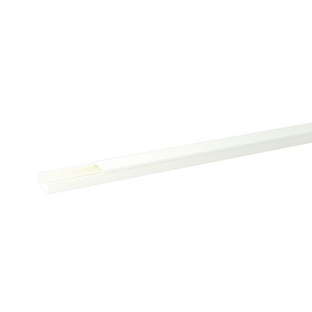 Preview: F25 Trunking base + cover, 2 m white (RAL 9010)