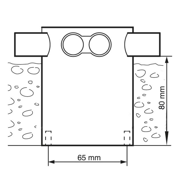 Voorvertoning: CD100R Centraaldoos, rond, in plastic zak Ø 16/19 mm