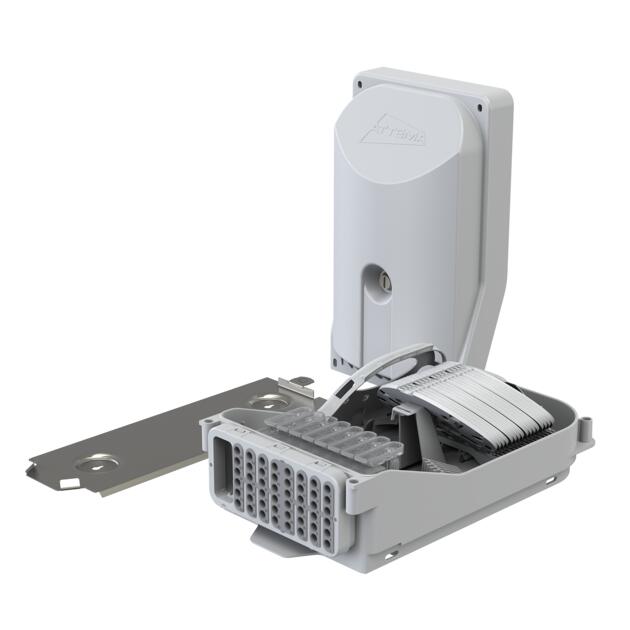 Hybride FiberManagement Box (48v) 192ANT / 4mm WC met KPN-slot