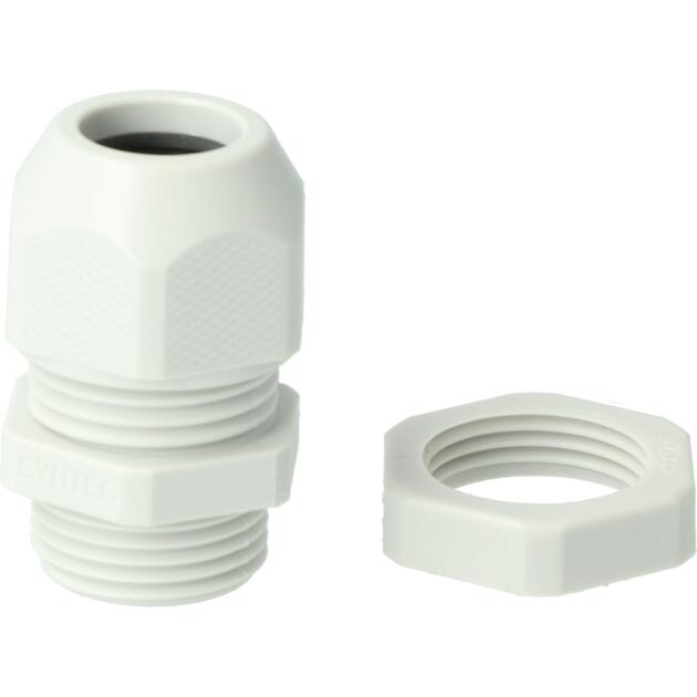 PA 20 C cable gland with locking nut without flange